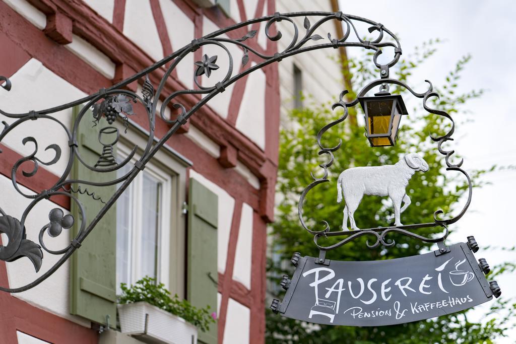 Pension Pauserei Oedheim Esterno foto